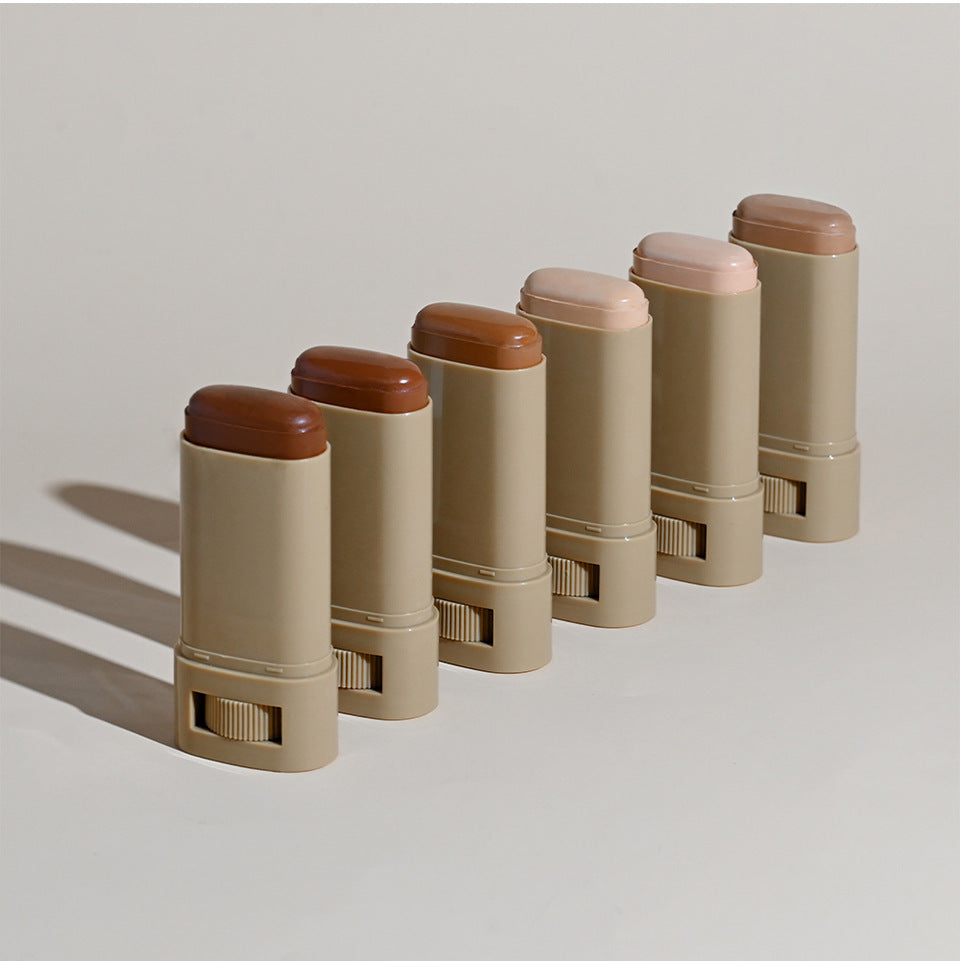 1/2PCS Skin Tint Stick Waterproof Nourishing Solid Tinted Serum Foundation Balm  Face Tinted Face Contour Stick Face Makeup