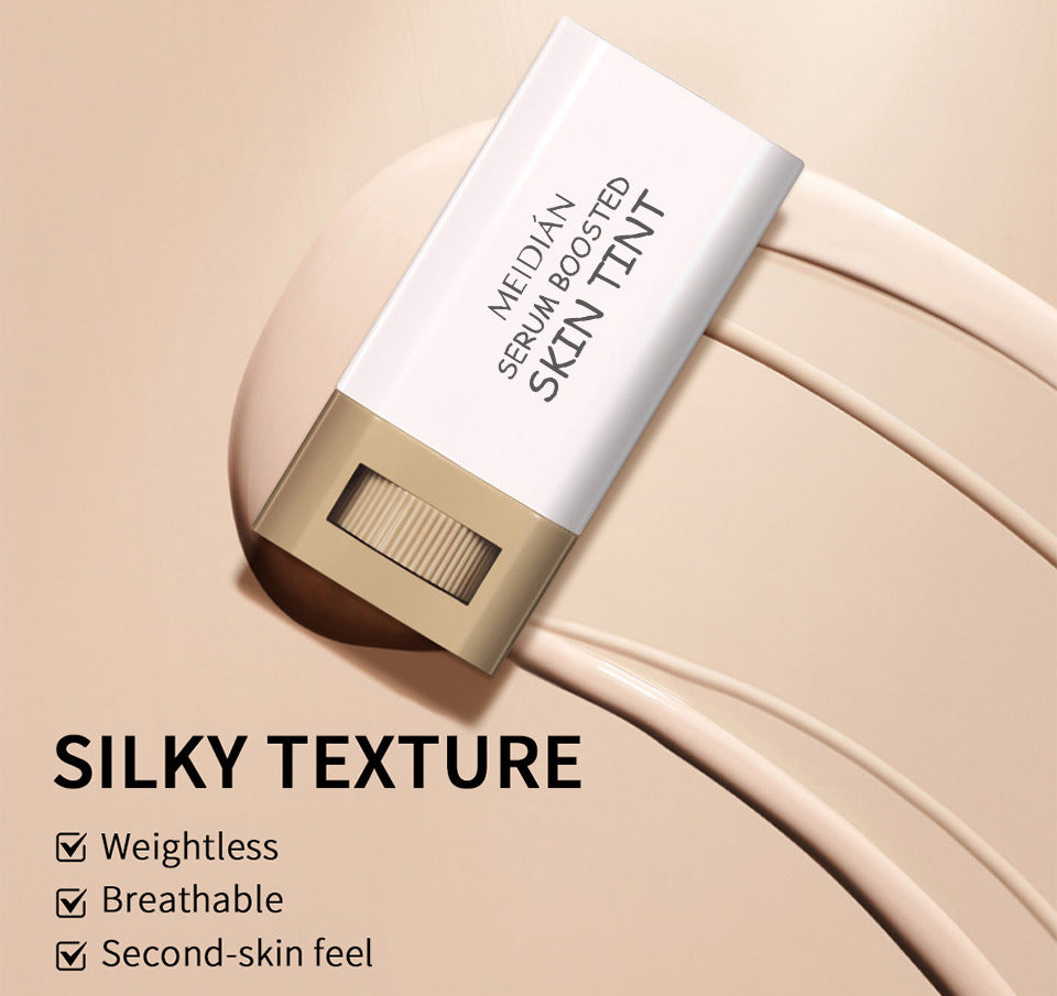 1/2PCS Skin Tint Stick Waterproof Nourishing Solid Tinted Serum Foundation Balm  Face Tinted Face Contour Stick Face Makeup