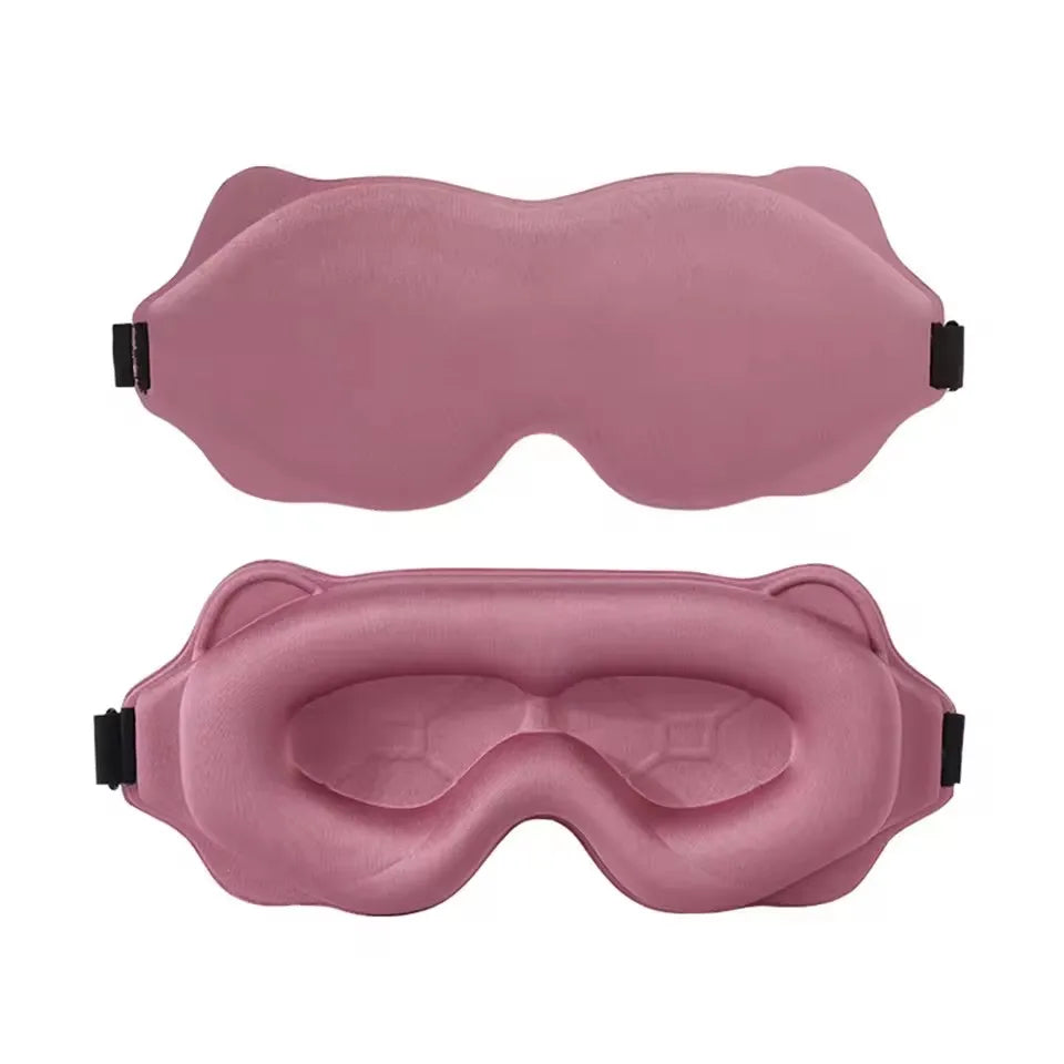 Eye Mask for Sleeping 3D Contoured Cup Blindfold Concave Molded Night Sleep Mask Block Out Light with Women Men