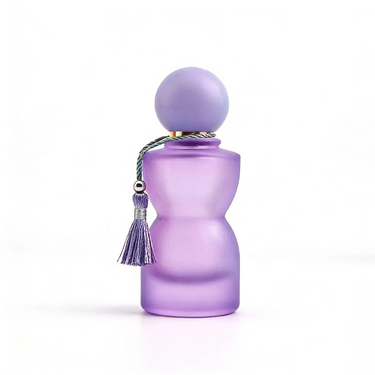 High-end screw cap perfume decanter 30ml colored matt glass spray bottle travel portable cosmetics empty bottle