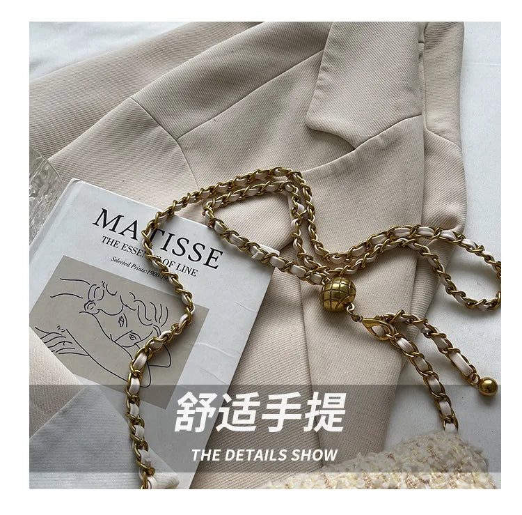 High-looking Fashionable Women's Bags Chain Small Bags Crossbody Bags High-end Design Handbags