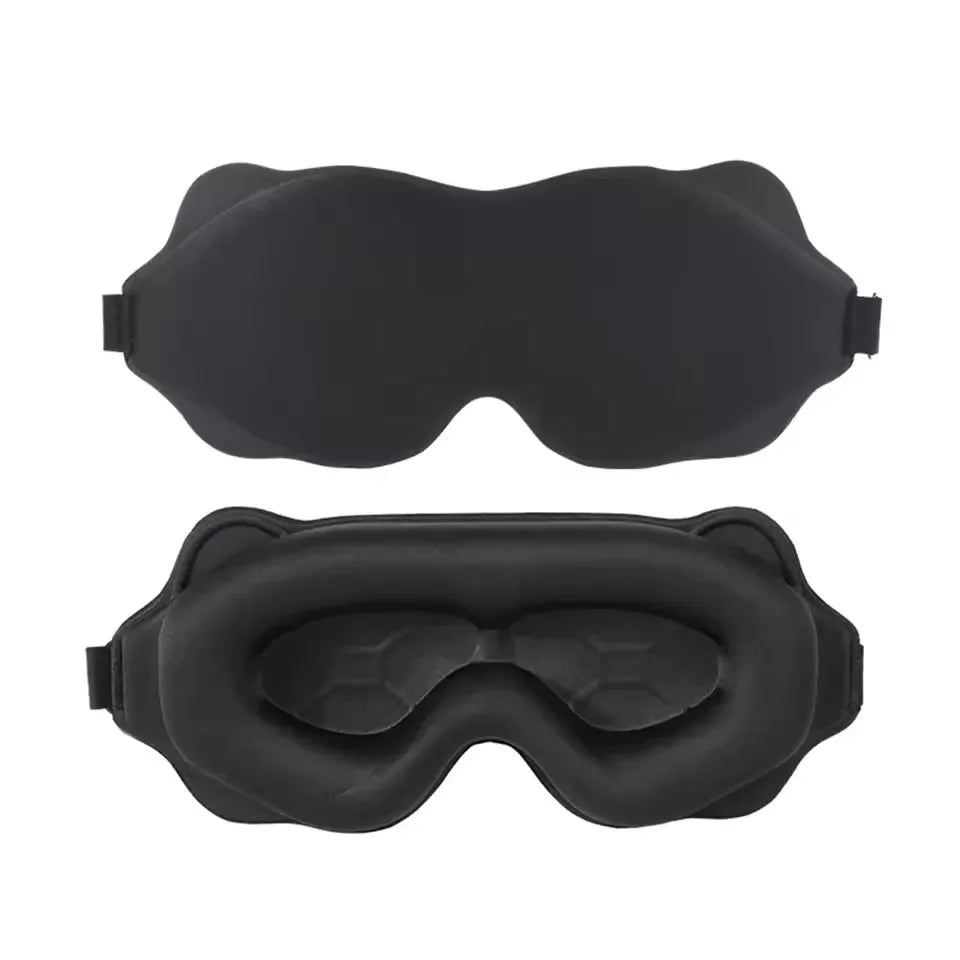 Eye Mask for Sleeping 3D Contoured Cup Blindfold Concave Molded Night Sleep Mask Block Out Light with Women Men