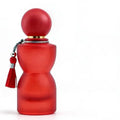High-end screw cap perfume decanter 30ml colored matt glass spray bottle travel portable cosmetics empty bottle