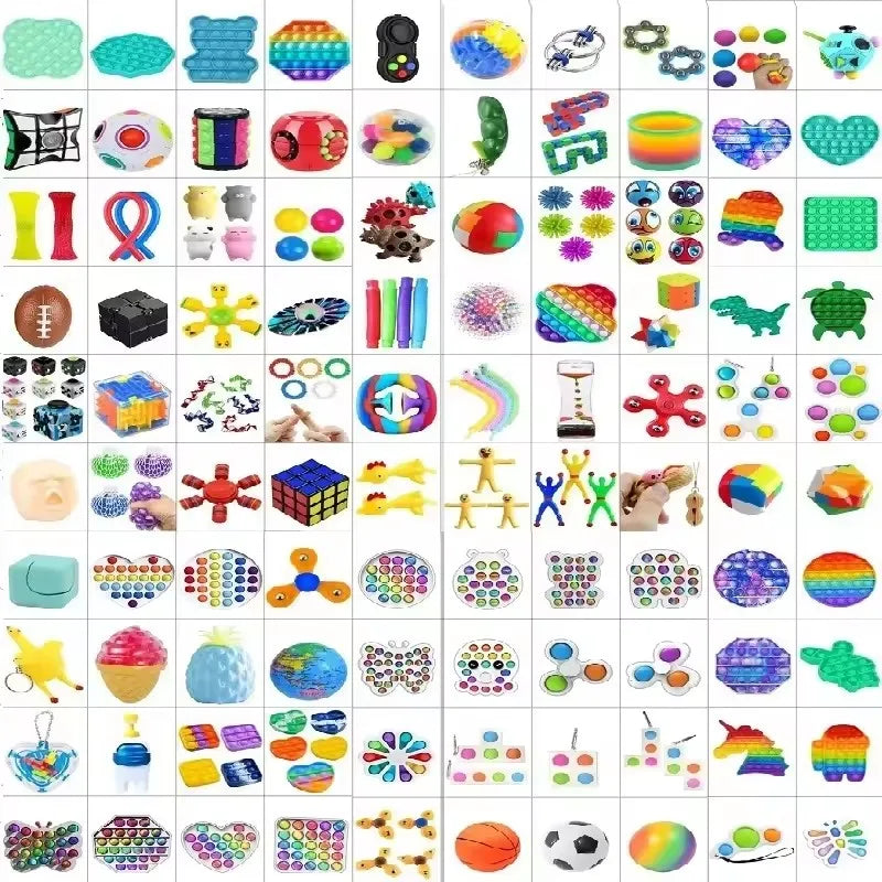 6-50 sets of random casual mystery gift boxes,featuring300 different styles for stress relief and relaxation,suitable for adults