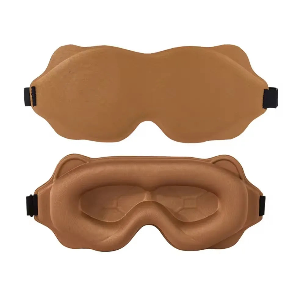 Eye Mask for Sleeping 3D Contoured Cup Blindfold Concave Molded Night Sleep Mask Block Out Light with Women Men