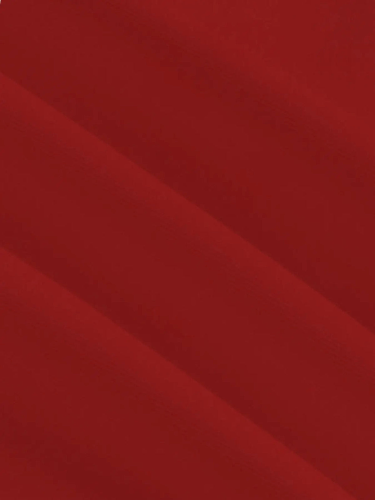 Women Red Solid Color Strapless Bandeau Top Casual Slim Fit Form Fitting Tube Top For Daily Wear Streetwear & Y2K Style
