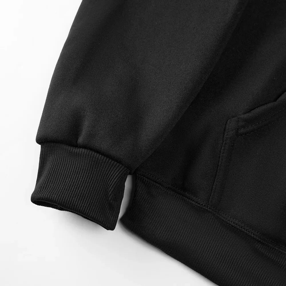 2026 Women Solid Full Zip Up Hoodie Casual Loose Pocket Hooded Jacket Soft Long Sleeve Sweatshirt Autumn Winter Couple Outerwear