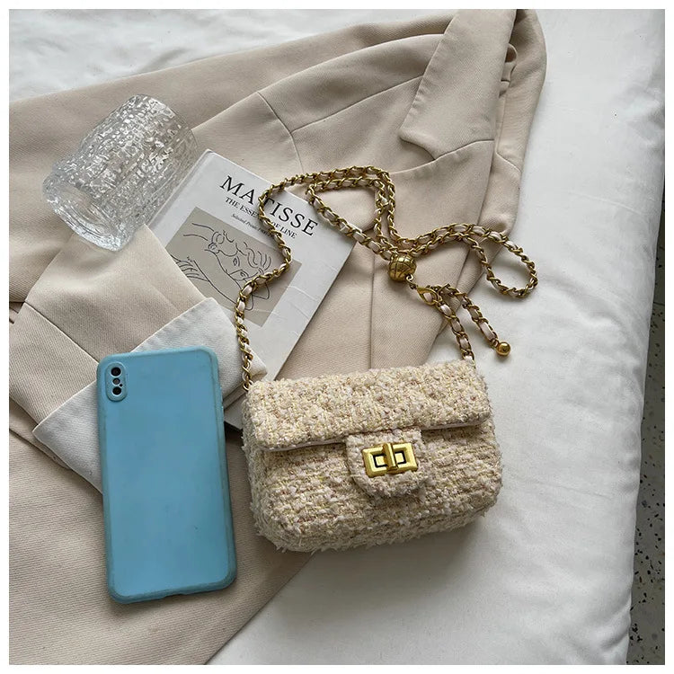 High-looking Fashionable Women's Bags Chain Small Bags Crossbody Bags High-end Design Handbags