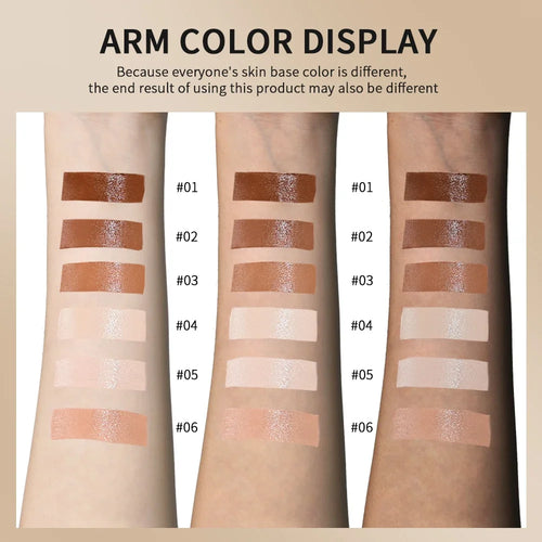 1/2PCS Skin Tint Stick Waterproof Nourishing Solid Tinted Serum Foundation Balm  Face Tinted Face Contour Stick Face Makeup