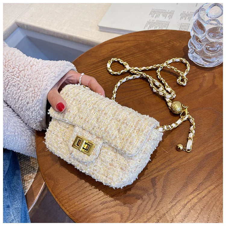 High-looking Fashionable Women's Bags Chain Small Bags Crossbody Bags High-end Design Handbags