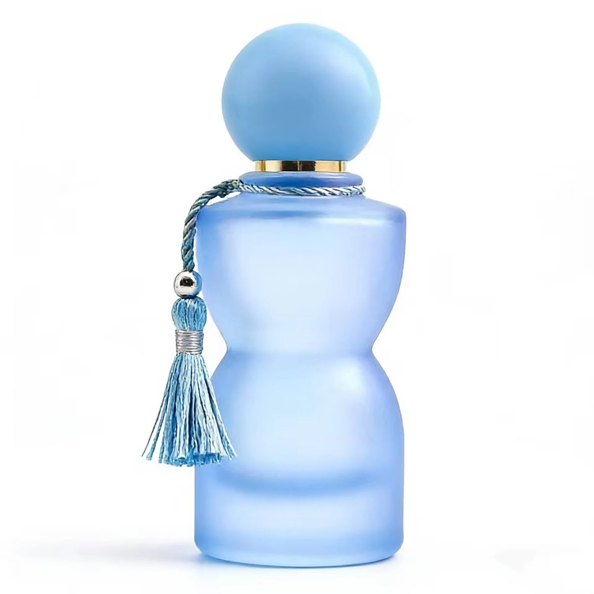 High-end screw cap perfume decanter 30ml colored matt glass spray bottle travel portable cosmetics empty bottle