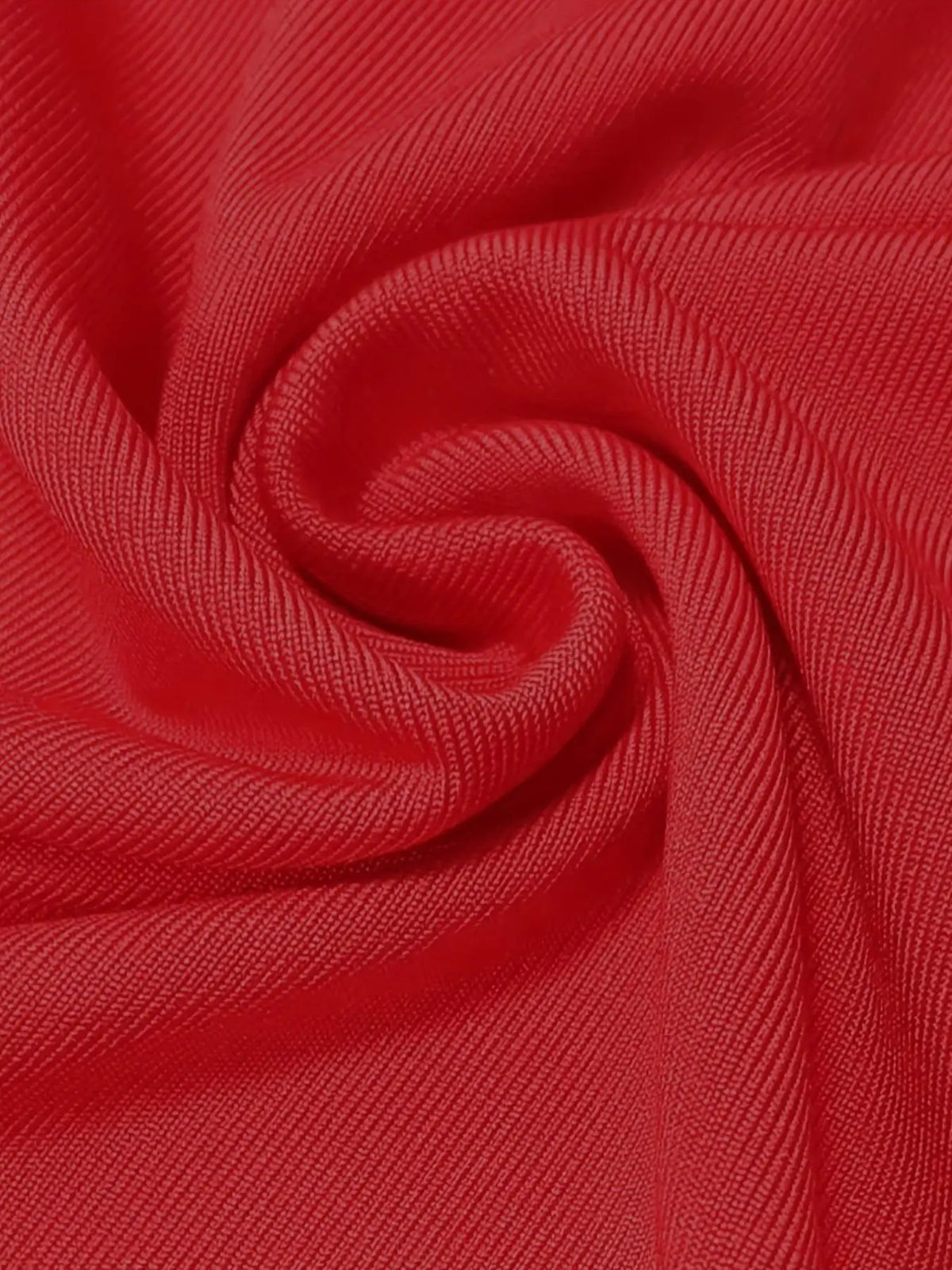 Women Red Solid Color Strapless Bandeau Top Casual Slim Fit Form Fitting Tube Top For Daily Wear Streetwear & Y2K Style