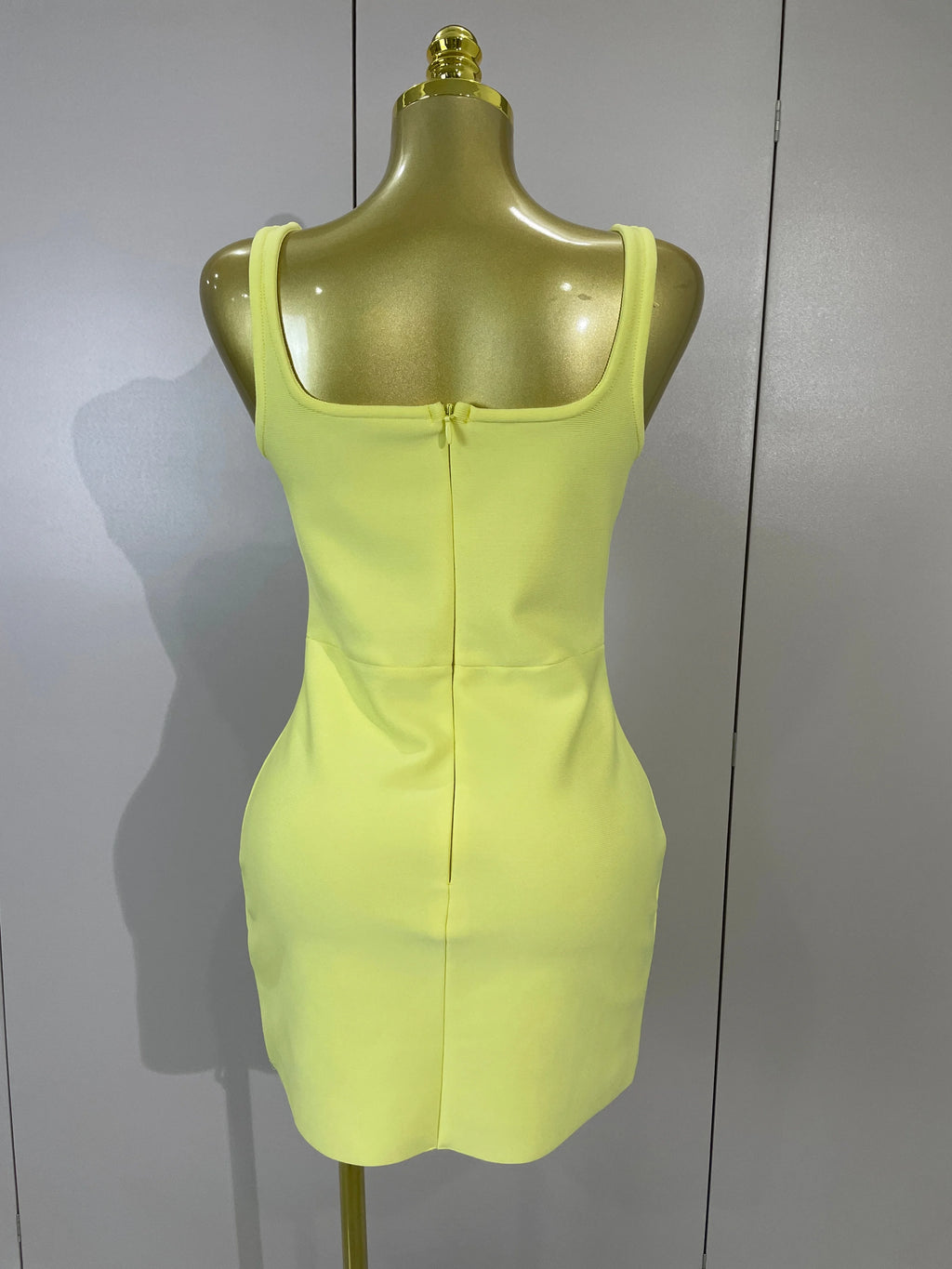 Women Sexy Square Neck Sleeveless Bodycon Bandage Mini Dress Luxury Beaded Tropical Fruit Eveing Party Vacation NightClub Outfit