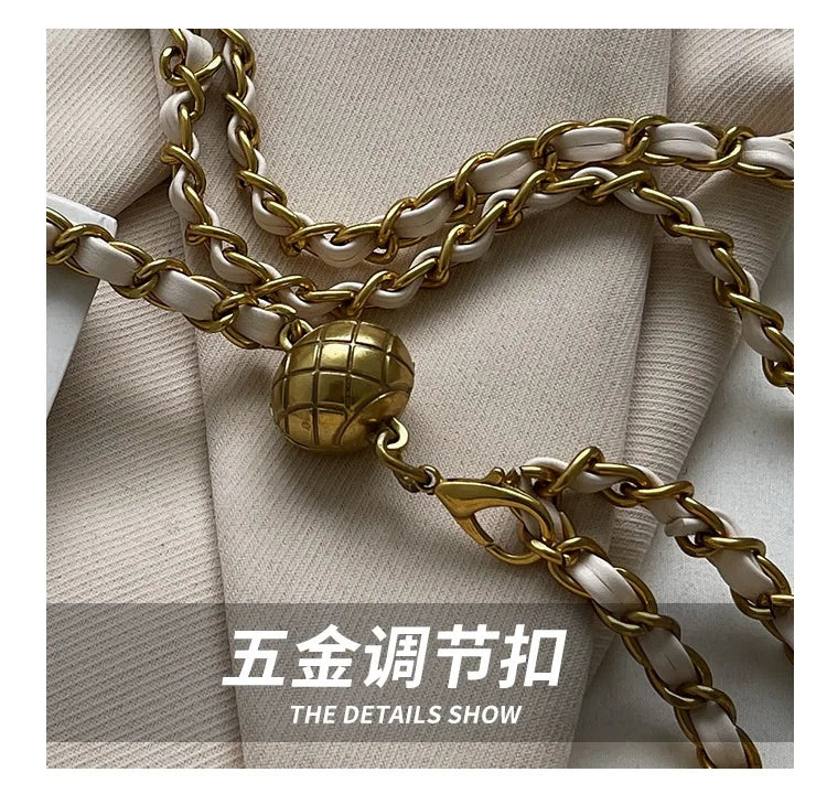 High-looking Fashionable Women's Bags Chain Small Bags Crossbody Bags High-end Design Handbags