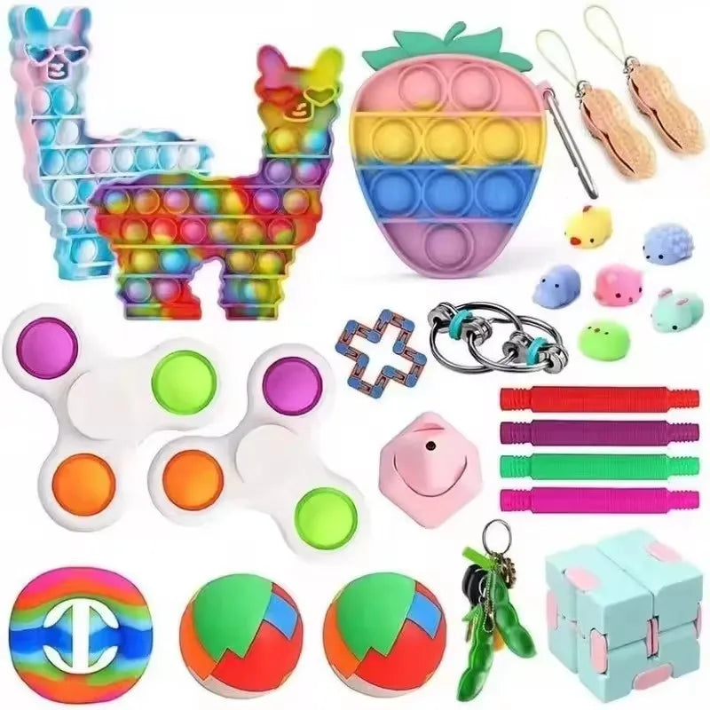 6-50 sets of random casual mystery gift boxes,featuring300 different styles for stress relief and relaxation,suitable for adults