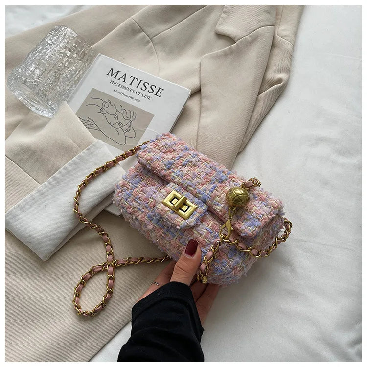High-looking Fashionable Women's Bags Chain Small Bags Crossbody Bags High-end Design Handbags