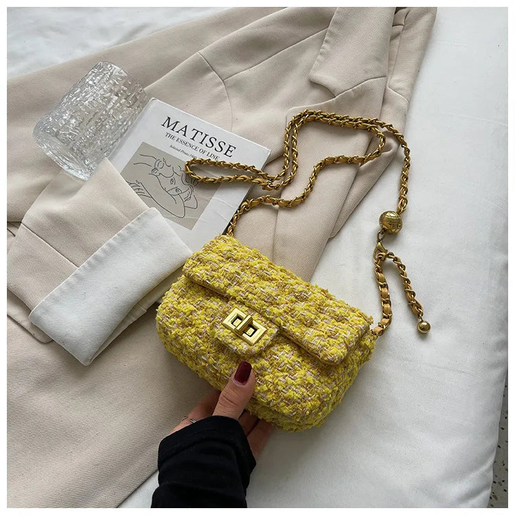 High-looking Fashionable Women's Bags Chain Small Bags Crossbody Bags High-end Design Handbags