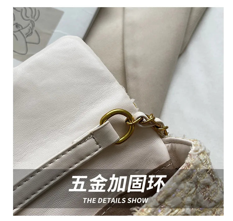High-looking Fashionable Women's Bags Chain Small Bags Crossbody Bags High-end Design Handbags