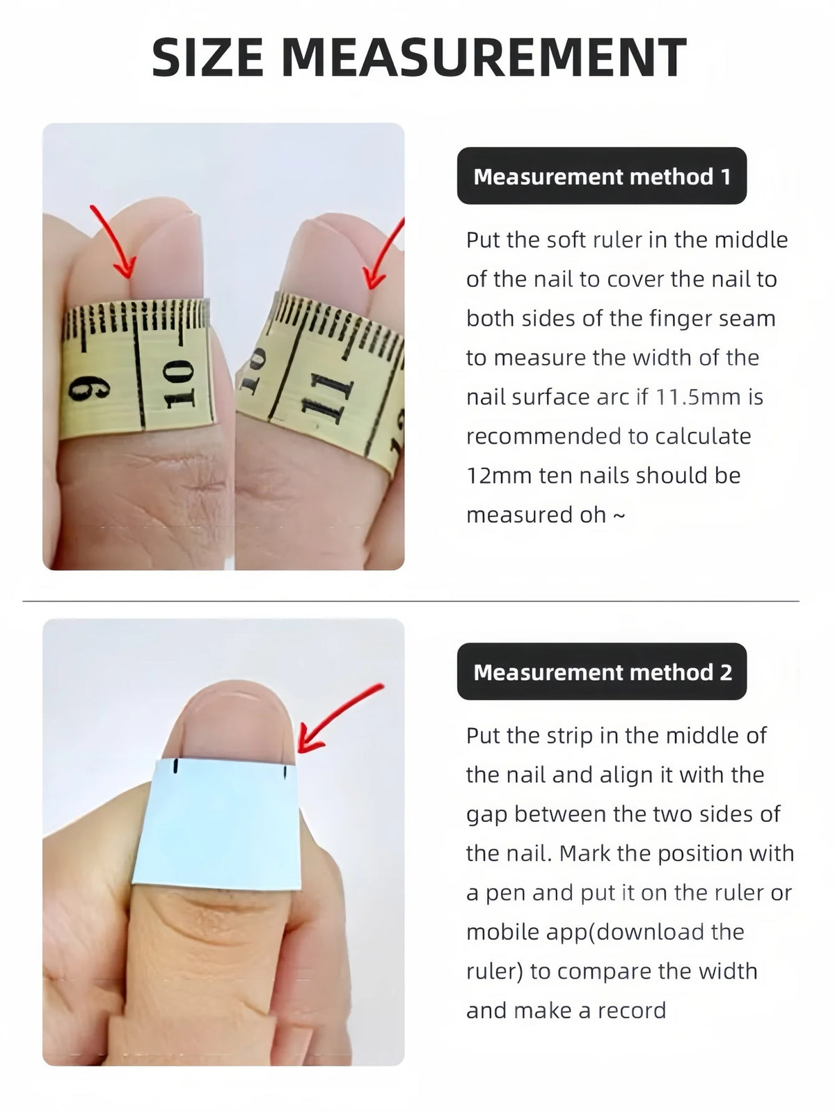 10 Pieces of Medium-Length Almond-Shaped Press-On Nails in Bright Mixed Nude Tones, Comes with a Piece of Nail Glue and a Nail F