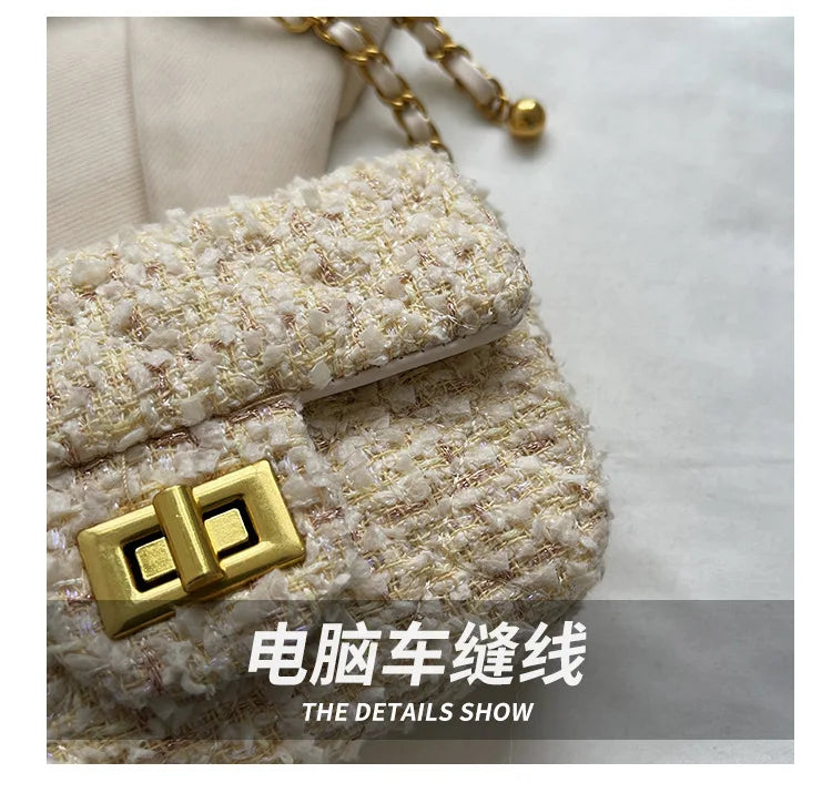 High-looking Fashionable Women's Bags Chain Small Bags Crossbody Bags High-end Design Handbags