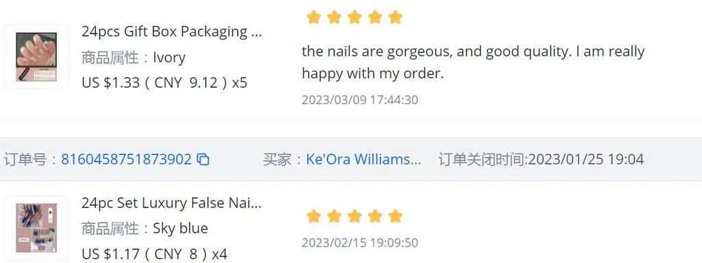 Cute Press on Nails Press ons Cute Press on Nails Set Cute Medium Press on Nails Dog Design Press on Nails Stickers False Nails