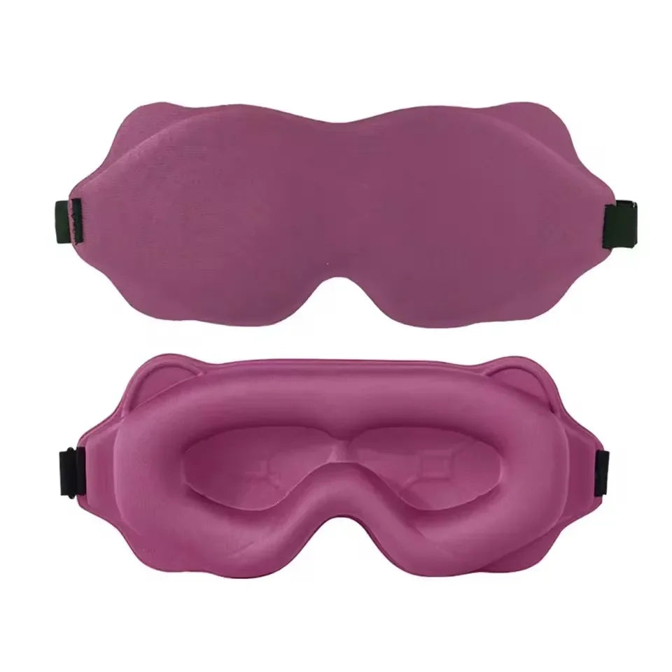 Eye Mask for Sleeping 3D Contoured Cup Blindfold Concave Molded Night Sleep Mask Block Out Light with Women Men