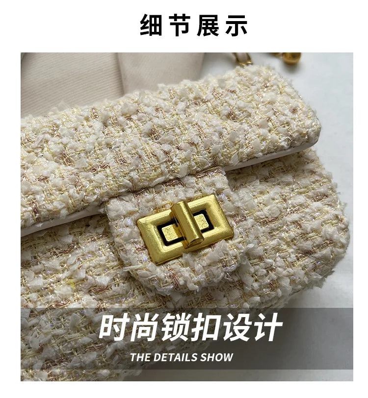 High-looking Fashionable Women's Bags Chain Small Bags Crossbody Bags High-end Design Handbags