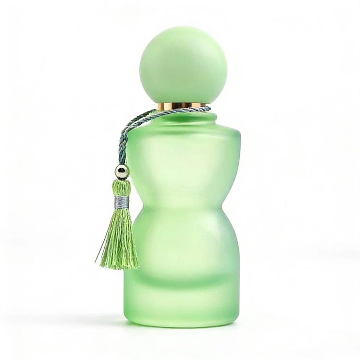 High-end screw cap perfume decanter 30ml colored matt glass spray bottle travel portable cosmetics empty bottle